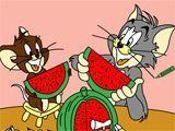 Том и Джерри - Фруктовый пир - Tom and Jerry - Coloring: Fruit Feast