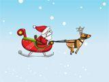 Летаюший Санта Клаус - Flappy Santa Claus