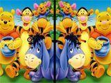 Винни Пух - поиск отличий - Winnie the Pooh: spot the difference